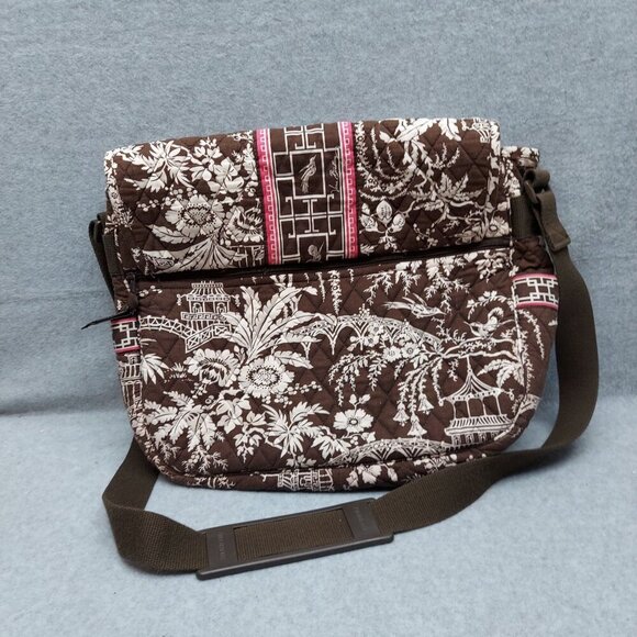 Retired Retro VERA BRADLEY Imperial Toil messenger bag 2009 - Picture 5 of 8